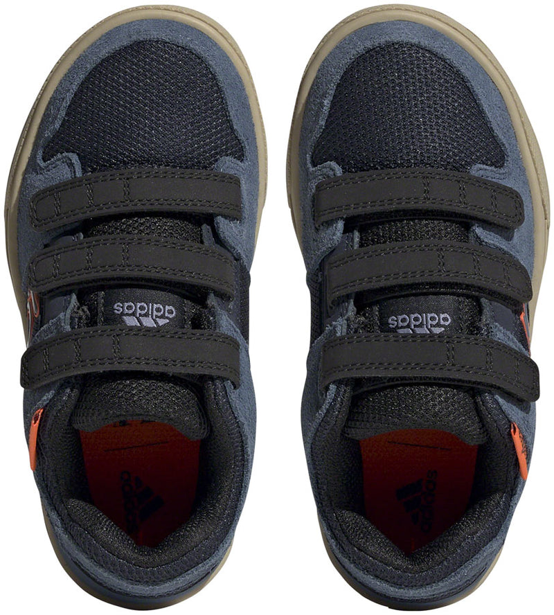Load image into Gallery viewer, Five Ten Freerider VCS Flat Shoes - Kids Legend Ink/Wonder Steel/Impact Orange 5.5