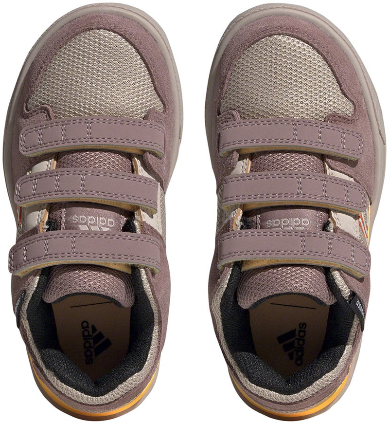 Load image into Gallery viewer, Five Ten Freerider VCS Flat Shoes - Kids Wonder Taupe/Gray One/Solar Gold 5.5