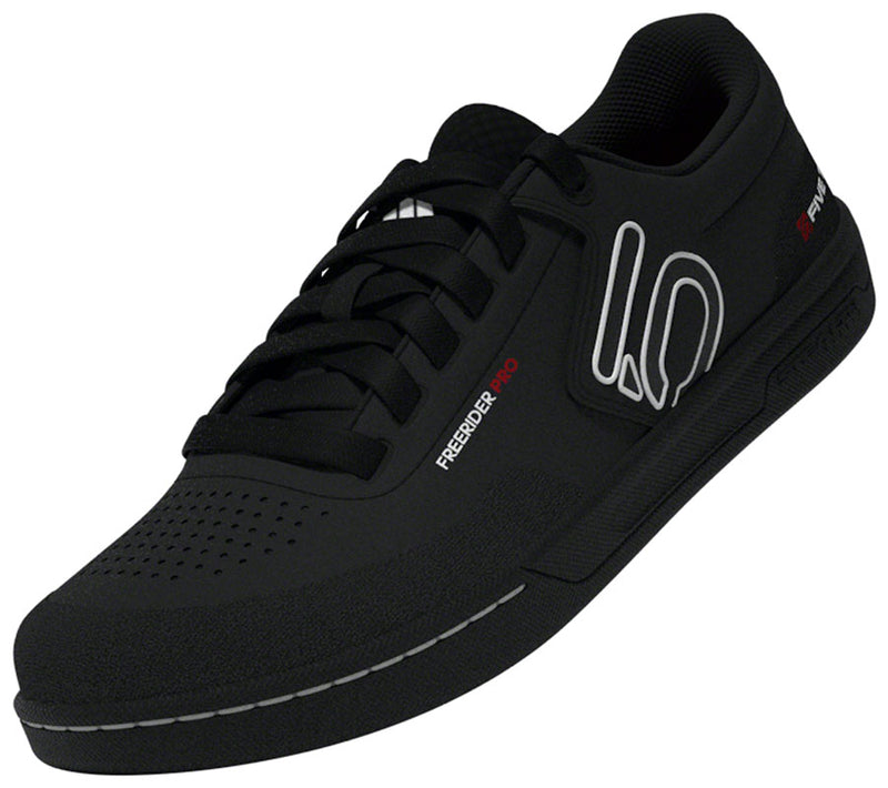 Load image into Gallery viewer, Five Ten Freerider Pro Flat Shoes - Men's Core BLK/Ftwr White/Ftwr White 12.5