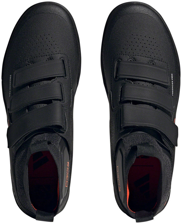 Load image into Gallery viewer, Five Ten Freerider Pro Mid VCS Flat Shoes - Men's Core BLK/Solar Red/Gray Three 9.5