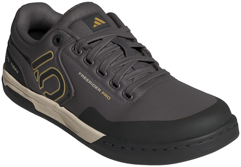 Load image into Gallery viewer, Five Ten Freerider Pro Canvas Flat Shoes - Men's Charcoal/Carbon/Oat 11