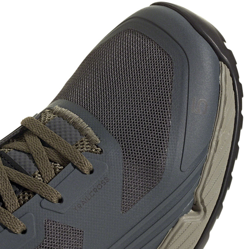 Load image into Gallery viewer, Five Ten Trailcross XT Flat Shoes - Men's Gray Six/Core BLK/Olive Strata 14