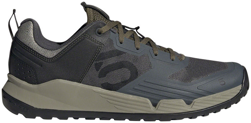 Load image into Gallery viewer, Five Ten Trailcross XT Flat Shoes - Men's Gray Six/Core BLK/Olive Strata 12