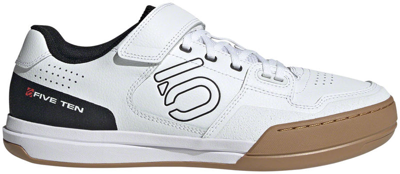 Load image into Gallery viewer, Five Ten Hellcat Mountain Clipless Shoes - Men's FTWR White/Core BLK/Red 10