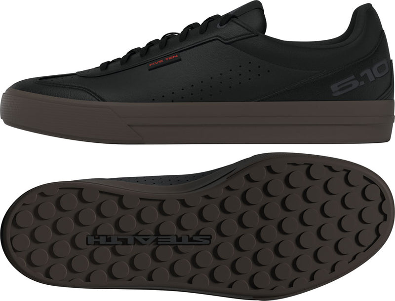Load image into Gallery viewer, Five Ten Sleuth DLX2 Flat Shoes - Men's Core Black/Carbon/Gum 5 9