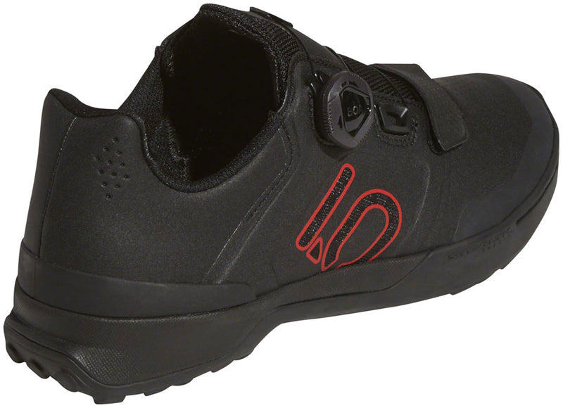 Load image into Gallery viewer, Five Ten Kestrel Pro BOA Mountain Clipless Mountain Clipless Shoes - Men's Core BLK / Red / Gray Six 7.5