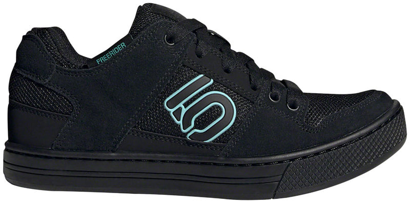 Load image into Gallery viewer, Five Ten Freerider Flat Shoes - Women's Core BLK / Acid Mint / Core BLK 10