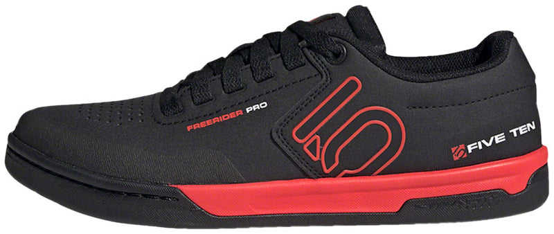 Load image into Gallery viewer, Five Ten Freerider Pro Flat Shoes - Men's Core BLK / Core BLK / Cloud White 11.5