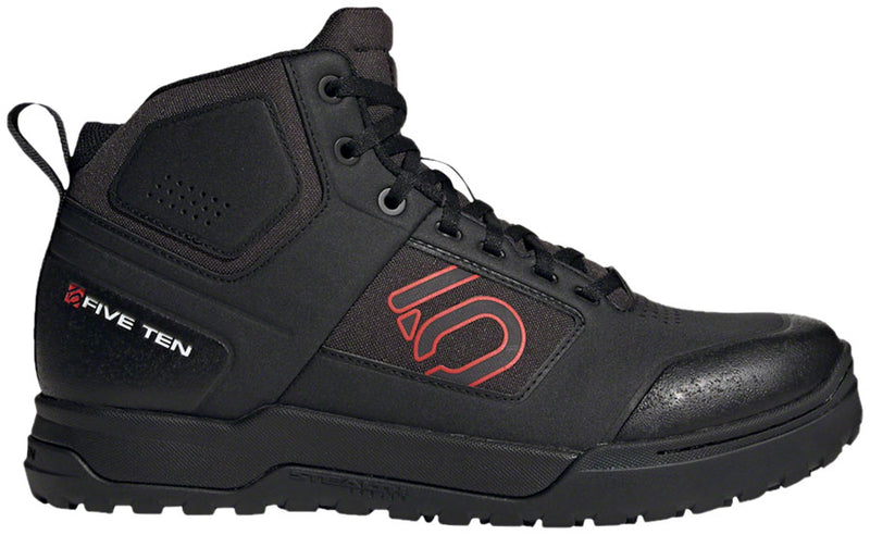 Load image into Gallery viewer, Five Ten Impact Pro Mid Flat Shoes - Men's Core Black/Red/Core Black 10.5