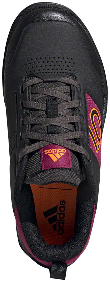 Load image into Gallery viewer, Five Ten Impact Pro Flat Shoes - Women's Core BLK / Signal Orange / Power Berry 8.5