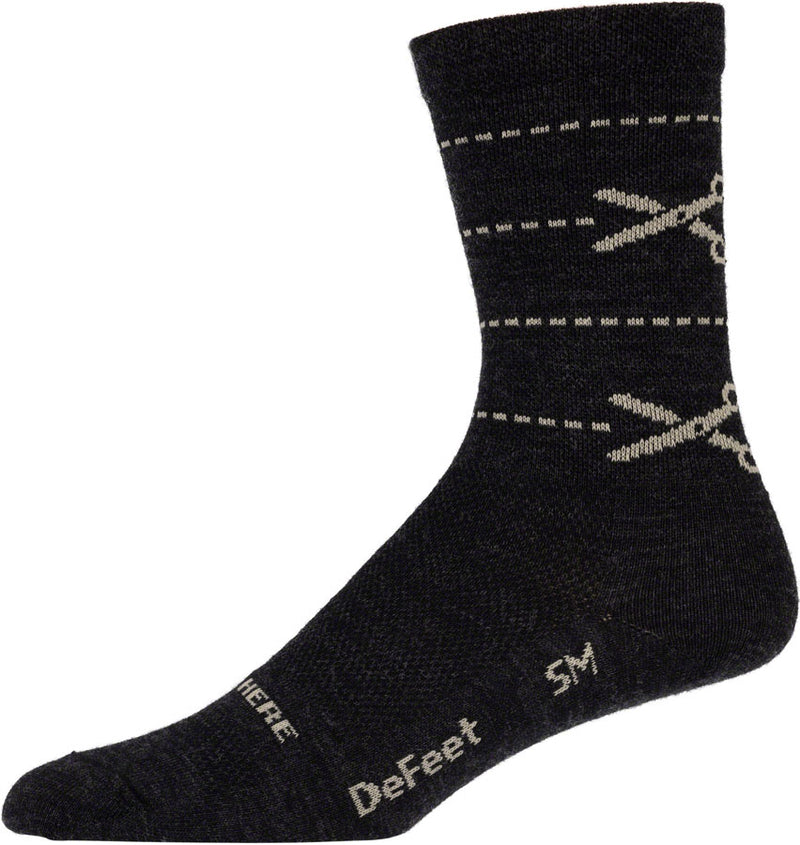 Load image into Gallery viewer, Surly Measure Twice Socks - Charcoal Small