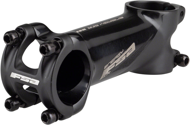 Load image into Gallery viewer, Full Speed Ahead Energy SCR Stem - 90mm 31.8 Clamp -6 1 1/8" Alloy BLK/Gray