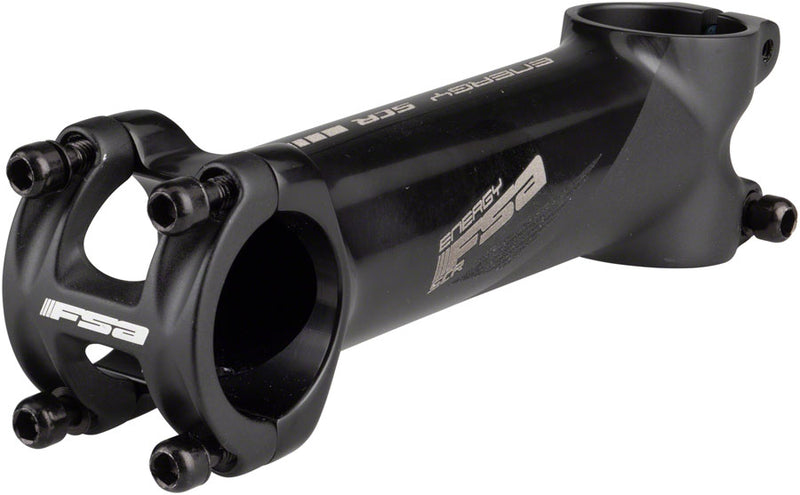 Load image into Gallery viewer, Full Speed Ahead Energy SCR Stem - 120mm 31.8 Clamp -6 1 1/8" Alloy BLK/Gray