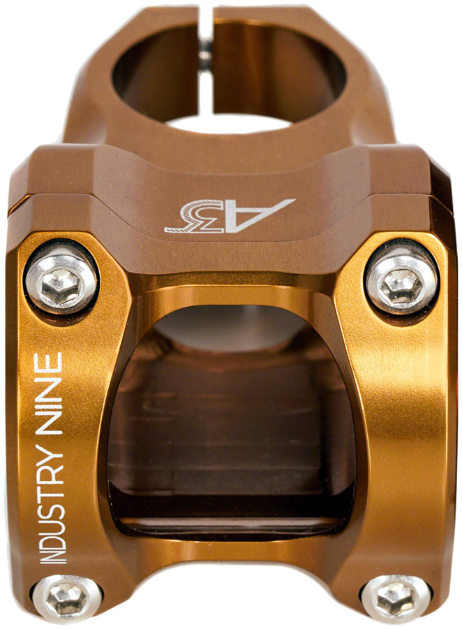 Load image into Gallery viewer, Industry Nine A318 Stem - 40mm 31.8mm Clamp +/-4.4 1 1/8" Aluminum Bronze