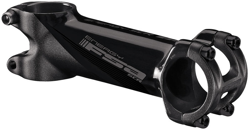 Load image into Gallery viewer, Full Speed Ahead Energy SCR Stem - 130mm 31.8 Clamp -6 1 1/8" Alloy BLK/Gray