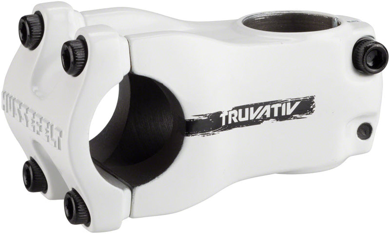 Load image into Gallery viewer, TruVativ Hussefelt Stem - 60mm 31.8 Clamp +/-0 1 1/8" Aluminum White