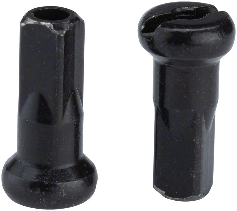 Load image into Gallery viewer, DT Swiss Standard Brass Nipples: 2.34 x 14.5mm Black Box of 100