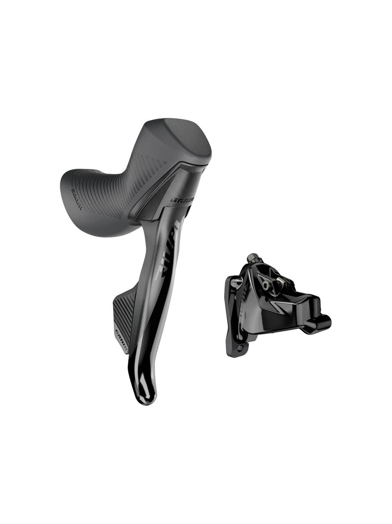 Load image into Gallery viewer, SRAM Rival eTap AXS HRD Shift/Brake Lever Hydraulic Disc Caliper - Right/Rear Flat Mount 20mm Offset 1800mm Hose BLK D1