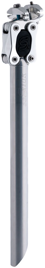 Load image into Gallery viewer, Cane Creek eeSilk+ Suspension Seatpost - Alloy 27.2 x 387mm 35mm Travel Silver