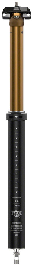 Load image into Gallery viewer, FOX Transfer Factory Dropper Seatpost - 31.6 mm 180 mm Internal Routing Kashima Coat