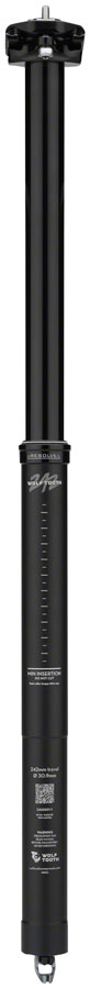 Load image into Gallery viewer, Wolf Tooth Resolve Dropper Seatpost - 30.9 242mm Travel Black Rev 2