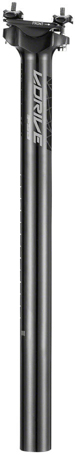 Load image into Gallery viewer, Full Speed Ahead V-Drive Seatpost - 31.6 x 400 mm 0 mm Offset Black