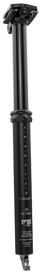 Load image into Gallery viewer, FOX Transfer Performance Series Elite Dropper Seatpost - 30.9 200 mm Internal Routing Anodized Upper