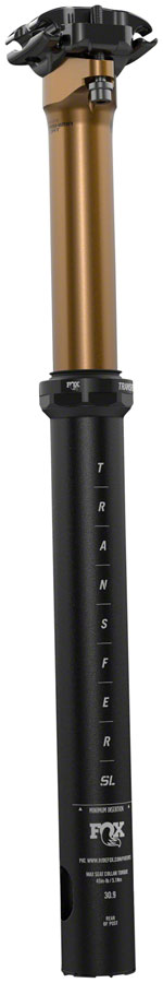 Load image into Gallery viewer, FOX Transfer SL Factory Dropper Seatpost - 30.9 75 mm Internal Routing Kashima Coat Upper