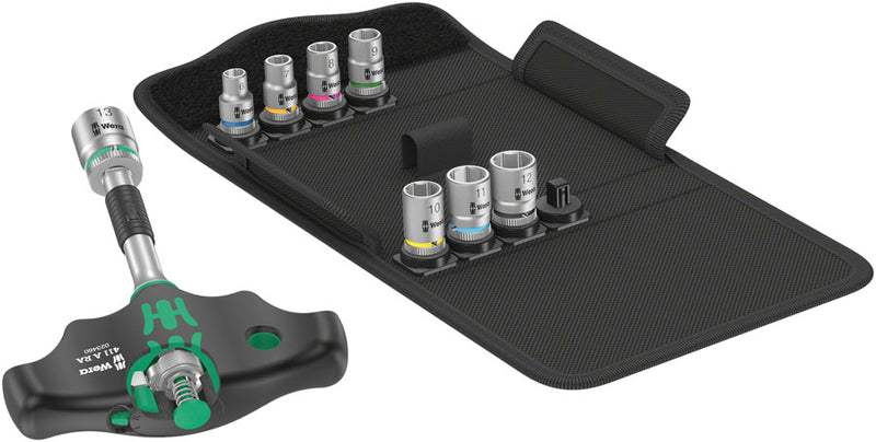 Load image into Gallery viewer, Wera Kraftform Kompakt 400 RA T-Handle Ratchet Set 2 - 9 Pieces