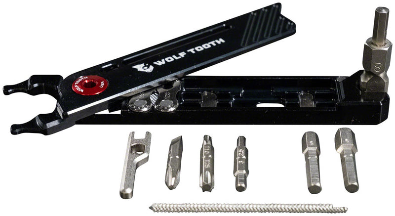 Load image into Gallery viewer, Wolf Tooth 8-Bit Pliers Red Bolt