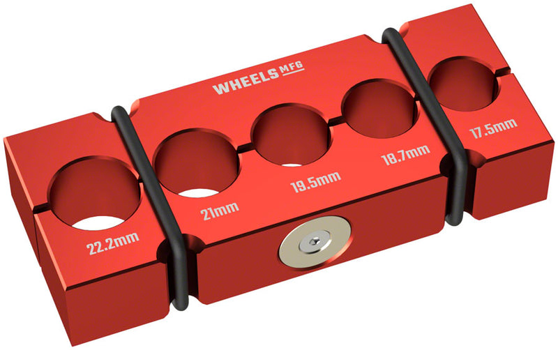 Load image into Gallery viewer, Wheels Manufacturing Vice Shaft Clamp - For Medium Sized Common Axle Suspension Components