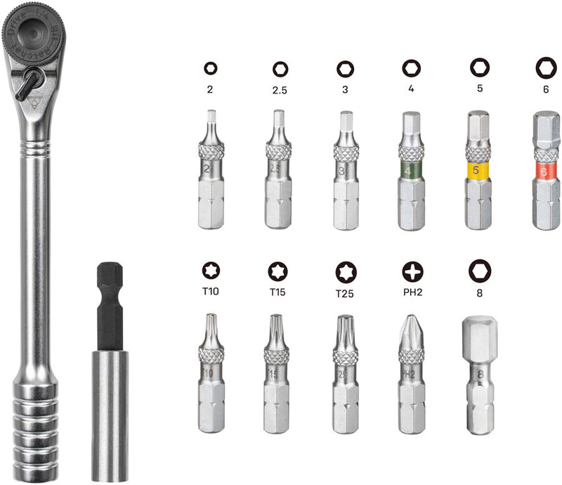 Load image into Gallery viewer, Topeak Ratchet Rocket Essential HD Multi -Tool - 12 Bits