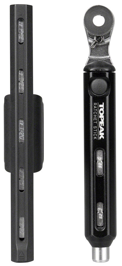 Load image into Gallery viewer, Topeak Ratchet Stick Ratchet Tool - 10 Piece Bit Set Black
