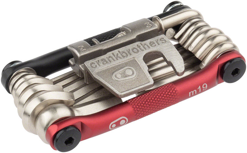 Load image into Gallery viewer, Crankbrothers Multi 19 Tool - Black/Red
