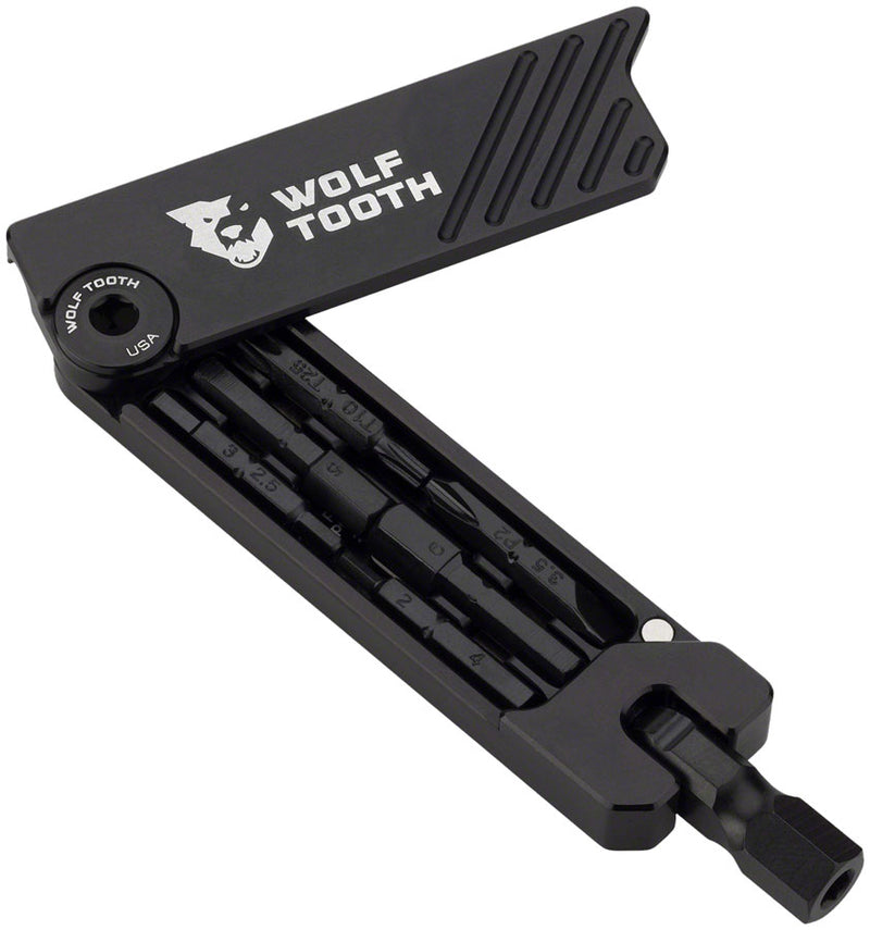 Load image into Gallery viewer, Wolf Tooth 6-Bit Hex Wrench - Multi-Tool Black