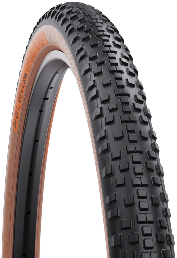 Load image into Gallery viewer, WTB Resolute Tire - 700 x 50 TCS Tubeless Folding BLK/Tan Light/Fast Rolling Dual DNA SG2