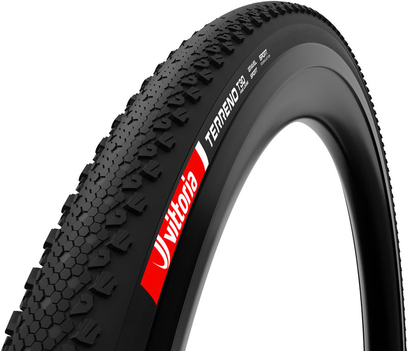 Load image into Gallery viewer, Vittoria Terreno T30 Fine Loose Tire - 700 x 40 Clincher Folding BLK Gravel Sport