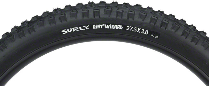 Load image into Gallery viewer, Surly Dirt Wizard Tire - 27.5 x 3.0 Tubeless Folding Black 60tpi