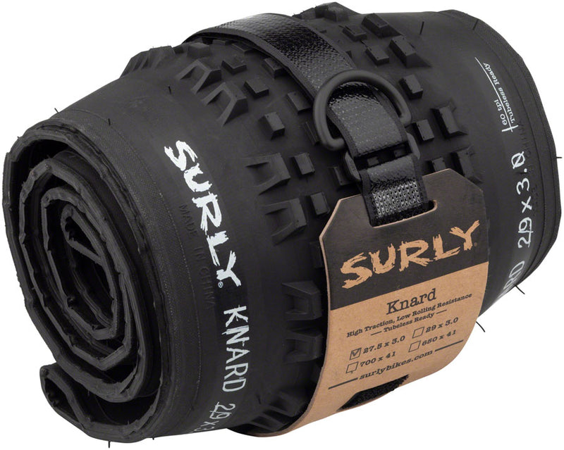 Load image into Gallery viewer, Surly Knard Tire - 27.5 x 3 Tubeless Folding Black 60tpi