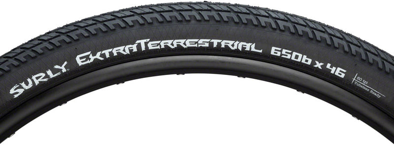 Load image into Gallery viewer, Surly ExtraTerrestrial Tire - 650b x 46 Tubeless Folding Black 60tpi