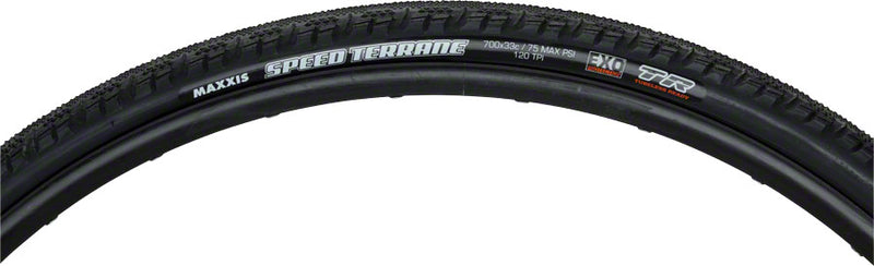 Load image into Gallery viewer, Maxxis Speed Terrane Tire - 700 x 33 Tubeless Folding Black Dual EXO