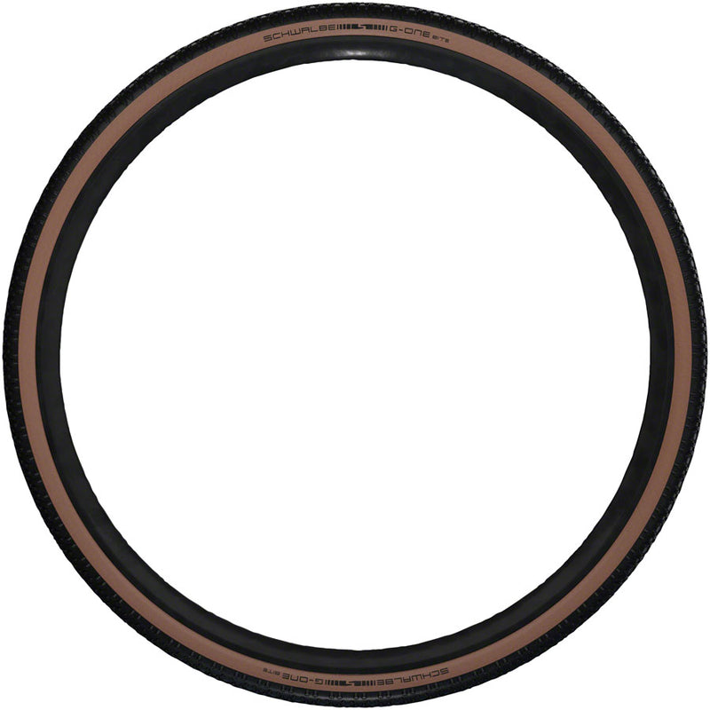 Load image into Gallery viewer, Schwalbe G-One Bite Tire - 700 x 38 Tubeless Folding BLK/Bronze Performance Line Race Guard Addix