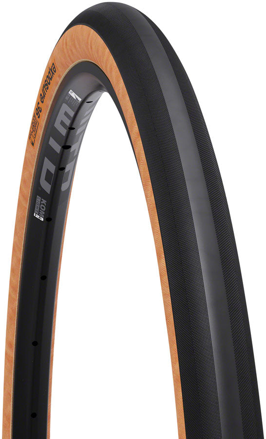 Load image into Gallery viewer, WTB Exposure Tire - 700 x 32 TCS Tubeless Folding BLK/Tan Light/Fast Rolling Dual DNA SG
