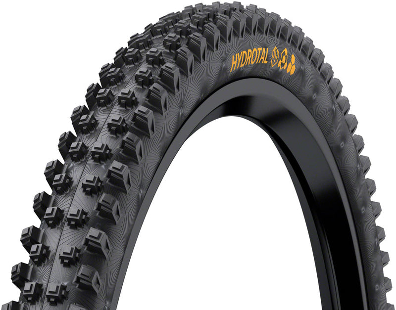 Load image into Gallery viewer, Continental Hydrotal Tire - 27.5 x 2.40 Tubeless Folding BLK SuperSoft Downhill Casing E25