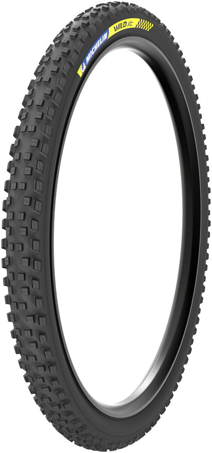 Load image into Gallery viewer, Michelin Wild XC Race Tire - 29 x 2.35 Tubeless Folding BLK Racing Line GUM-X Cross Shield E-Bike