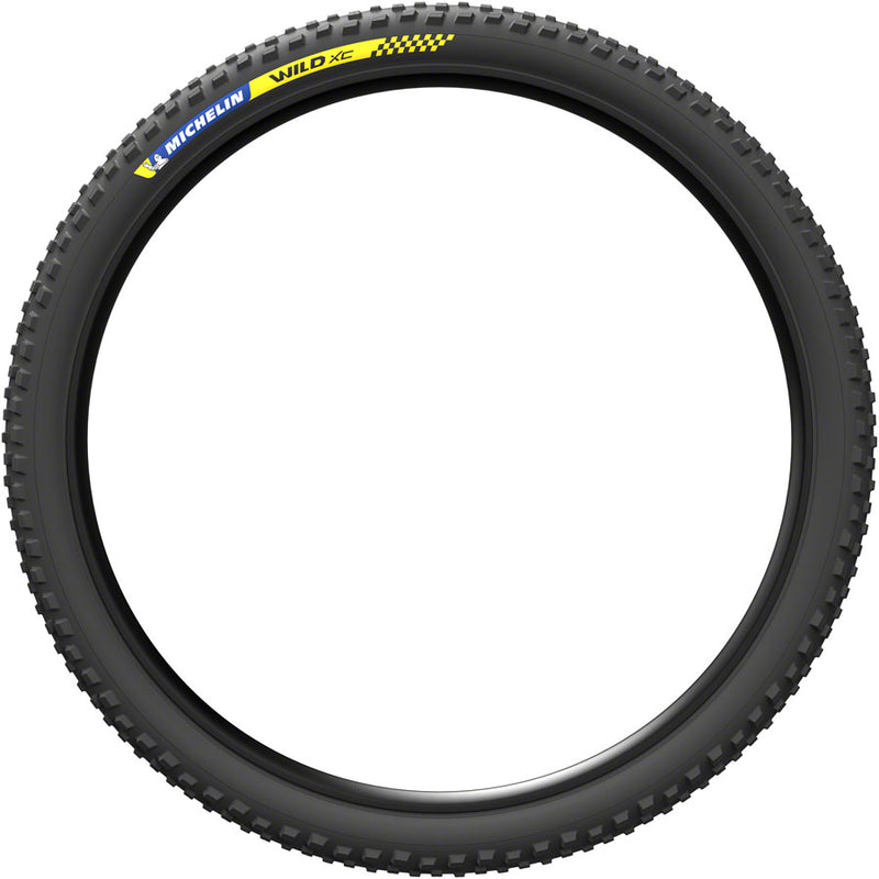 Load image into Gallery viewer, Michelin Wild XC Race Tire - 29 x 2.25 Tubeless Folding BLK Racing Line GUM-X Cross Shield E-Bike