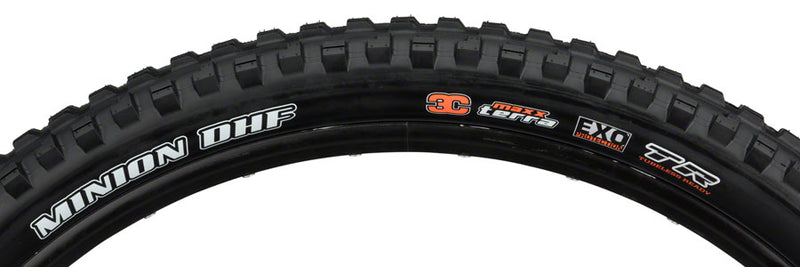 Load image into Gallery viewer, Maxxis Minion DHF Tire - 27.5 x 2.5 Tubeless Folding BLK 3C Maxx Grip DH Wide Trail