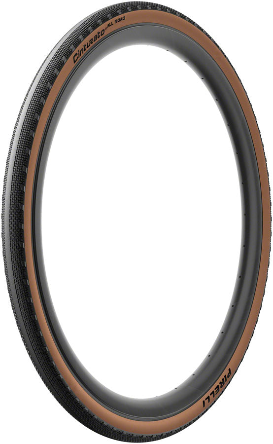 Load image into Gallery viewer, Pirelli Cinturato All Road Tire - 700 x 40 Tubeless Folding Classic Tan TechWALL+ Pro Gravel