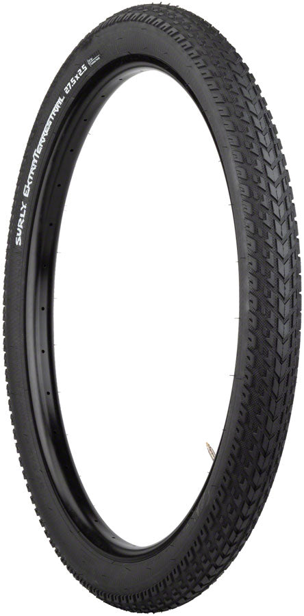 Load image into Gallery viewer, Surly ExtraTerrestrial Tire - 27.5 x 2.5 Tubeless Folding Black 60tpi