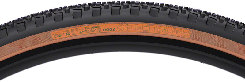 Load image into Gallery viewer, WTB Raddler Tire - 700 x 40 TCS Tubeless Folding Tan Light Fast Rolling SG2